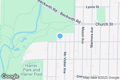 Map image of the property - 9107 Meade Ave