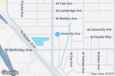 Map image of the property - 1717 N Brooks Ave