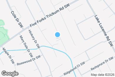 Map image of the property - 1291 Stephens St SW