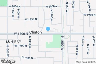 Map image of the property - 1132 W 1800 N