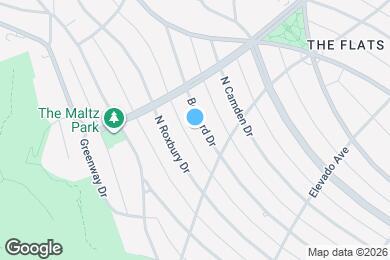 Map image of the property - 809 N Bedford Dr