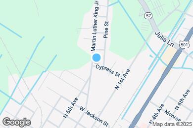 Map image of the property - 910 Martin Luther King Jr Blvd
