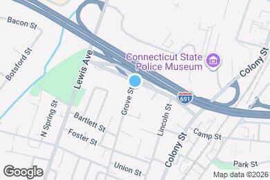 Map image of the property - 313 Grove St