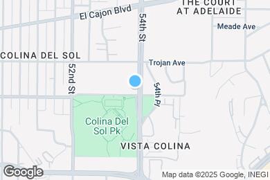 Map image of the property - 5350 Orange Ave