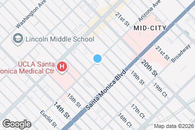 Map image of the property - 1724 Arizona Ave