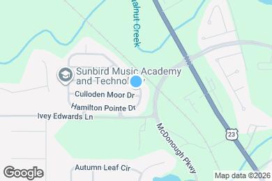Map image of the property - 324 Hamilton Pointe Dr