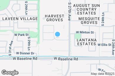 Map image of the property - 2750 W Pollack St