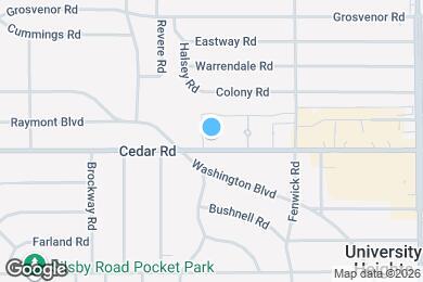 Map image of the property - 13773 Cedar Rd