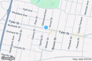 Map image of the property - 448 Tyler St