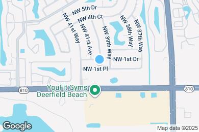 Map image of the property - 4051 NW 1st Pl