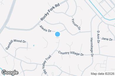 Map image of the property - 1029 Sky Valley Trail