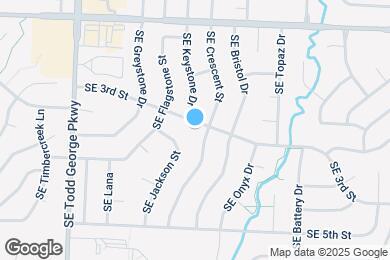 Map image of the property - 2003 SE 3rd St