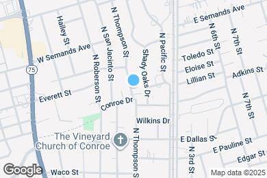 Map image of the property - 1510 N Thompson St
