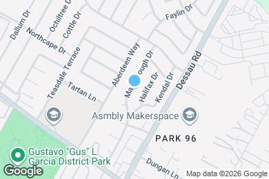 Map image of the property - 9705 Marlborough Dr