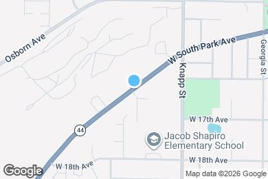 Map image of the property - 1133 W South Park Ave