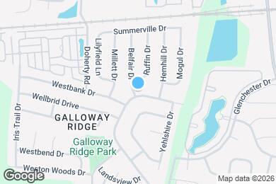 Map image of the property - 5720 Larksdale Dr