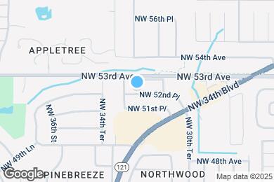 Map image of the property - 3238 NW 52nd Pl