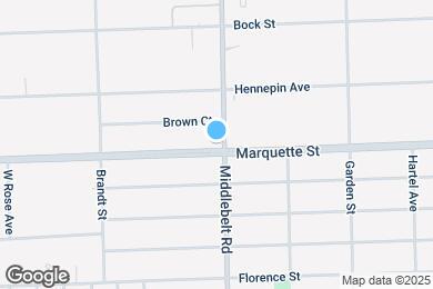 Map image of the property - 29414 Marquette St