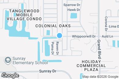 Map image of the property - 5135 Kiwi Dr