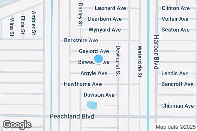 Map image of the property - 21263 Birwood Ave