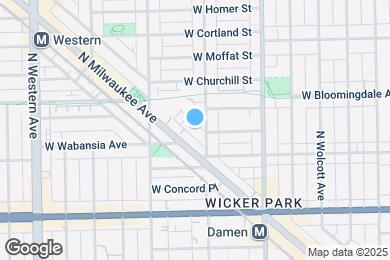 Map image of the property - 1734 N Wilmot Ave