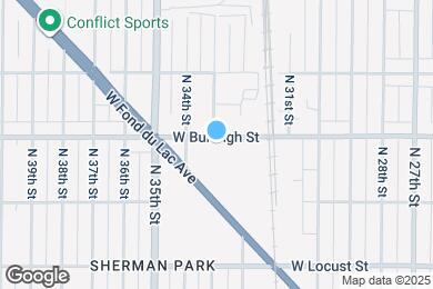 Map image of the property - 3233-3233 W Burleigh St