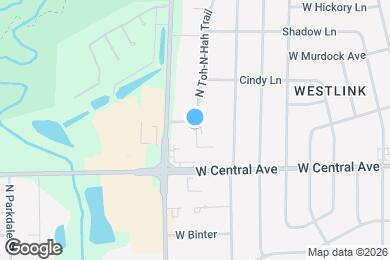 Map image of the property - 10317 W Delano Ave