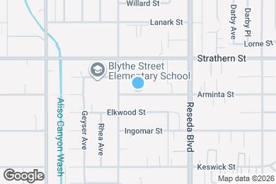 Map image of the property - 18625 Arminta St