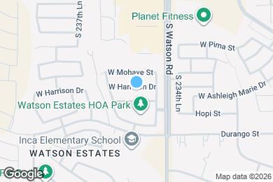 Map image of the property - 23587 W Harrison Dr