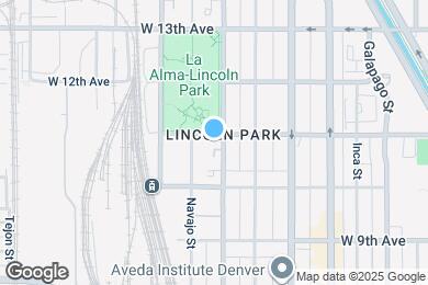 Map image of the property - 1200 W 11th Ave