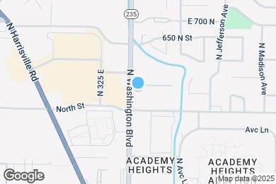 Map image of the property - 405 E 475 N