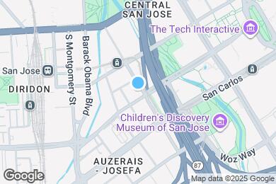 Map image of the property - 411 Park Ave