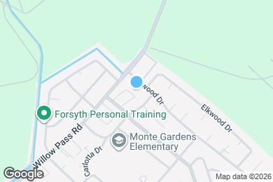 Map image of the property - 3927 Hidden Grove Ln