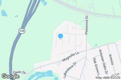 Map image of the property - 306 Broken Pine Ct