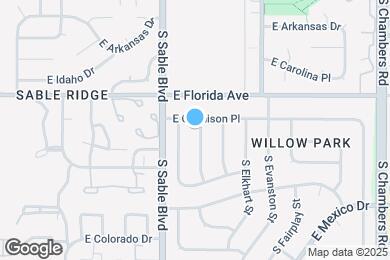 Map image of the property - 1513 S Dearborn St