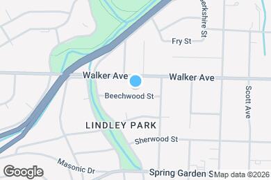 Map image of the property - 2616 Beechwood St