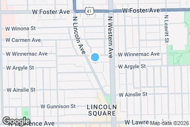 Map image of the property - 5015 N Lincoln Ave