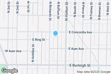 Map image of the property - 3253-3255 N Buffum St