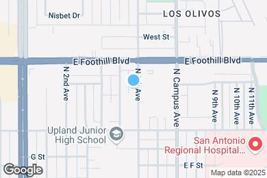 Map image of the property - 921 N 5th Ave