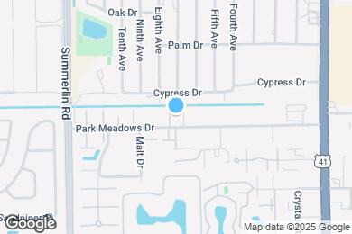 Map image of the property - 1709 Park Meadows Dr