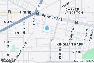 Map image of the property - 1630 Rosedale Street Northeast