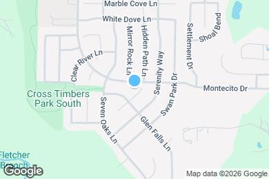 Map image of the property - 8316 Early Dawn Trail