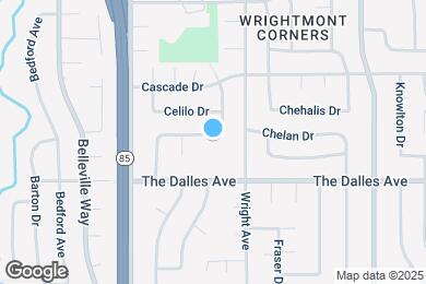 Map image of the property - 1038 Enderby Way