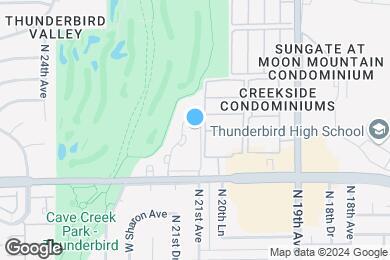 Map image of the property - Fairways on Thunderbird