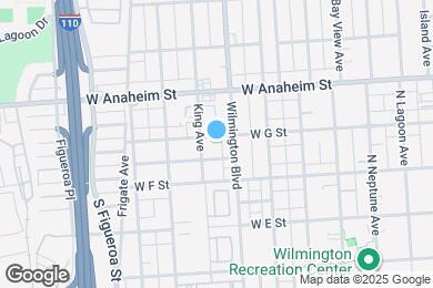 Map image of the property - 1018 W G St