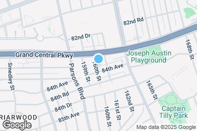 Map image of the property - 83-23 160th St