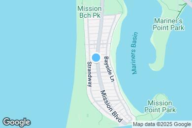 Map image of the property - 2826 Mission Blvd
