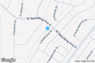 Map image of the property - 719 S Bellflower Dr