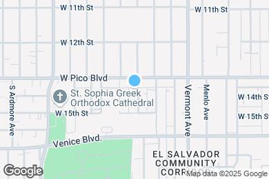 Map image of the property - 1315 S Catalina St