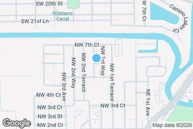 Map image of the property - 610 NW 2nd Ave